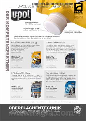 Flyer RAGFA UPOL Spachtelmasse Seite01 11 2025